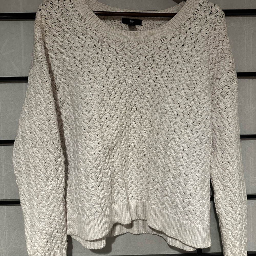 Gap Cozy White Sweater